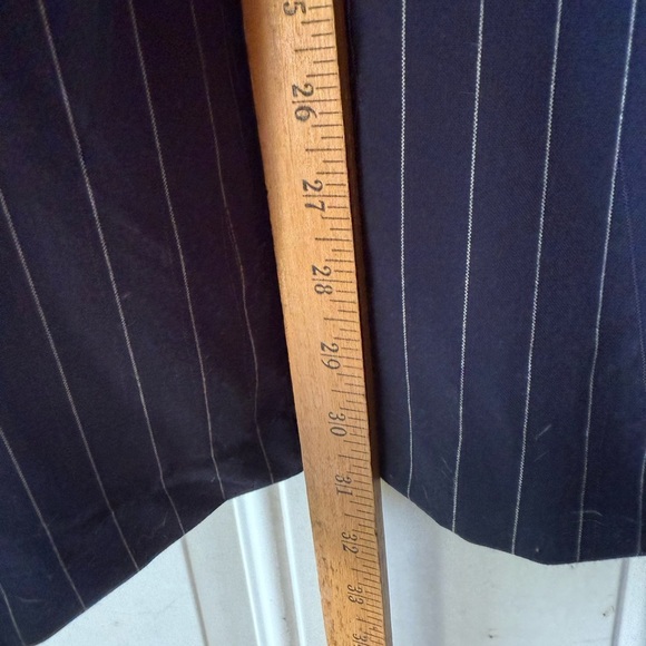 🎯50% OFF! a new day navy pinstriped trousers - Picture 6 of 9